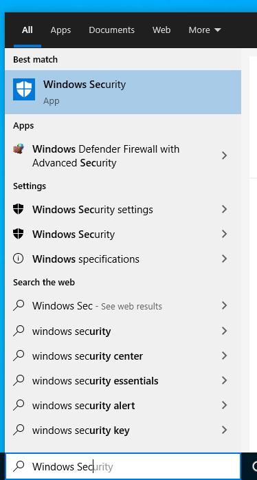 Windows Security